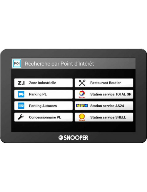 GPS camion Snooper PL6600 7"