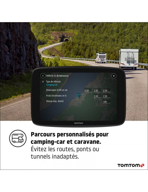 GPS TomTom Go Camper Tour 6"